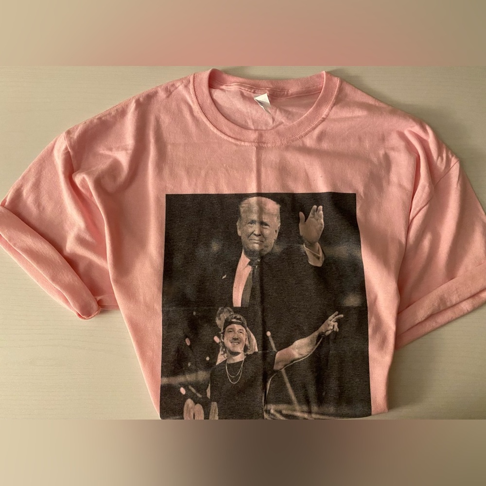 NWOT Donald Trump Morgan Wallen Shirt
